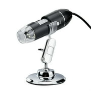 Portable Camera Qwtwty 3in1 USB Digital Microscope 1000X 8 LED Magnification Endoscope Camera for USB USB-C on Clearance